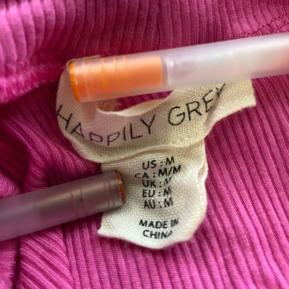 Pink Ruched Halter Top - Picture 4 of 5